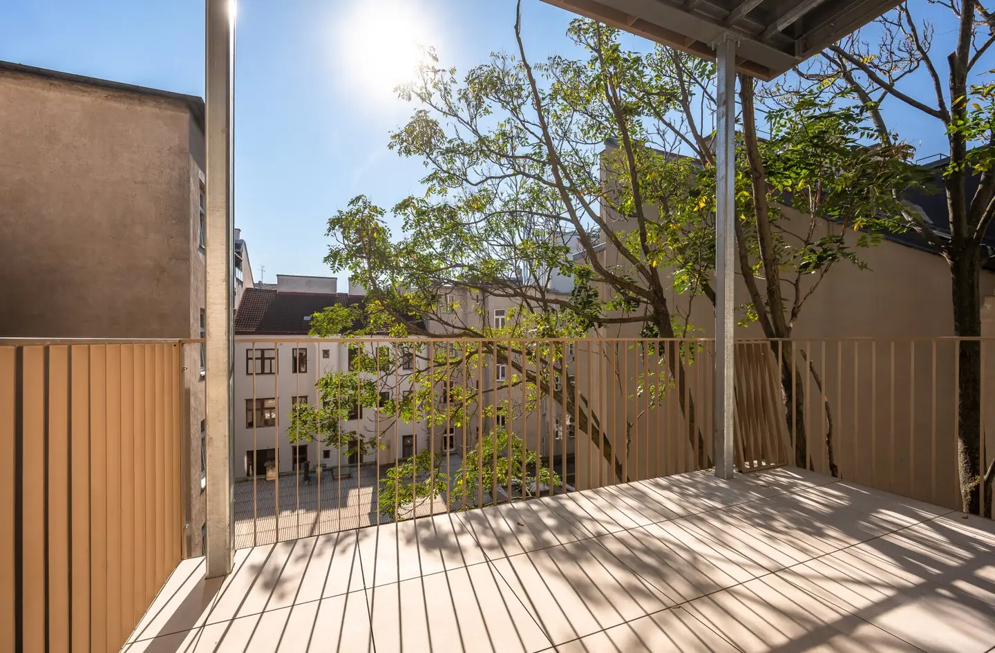 Apartment first occupancy renovated balcony