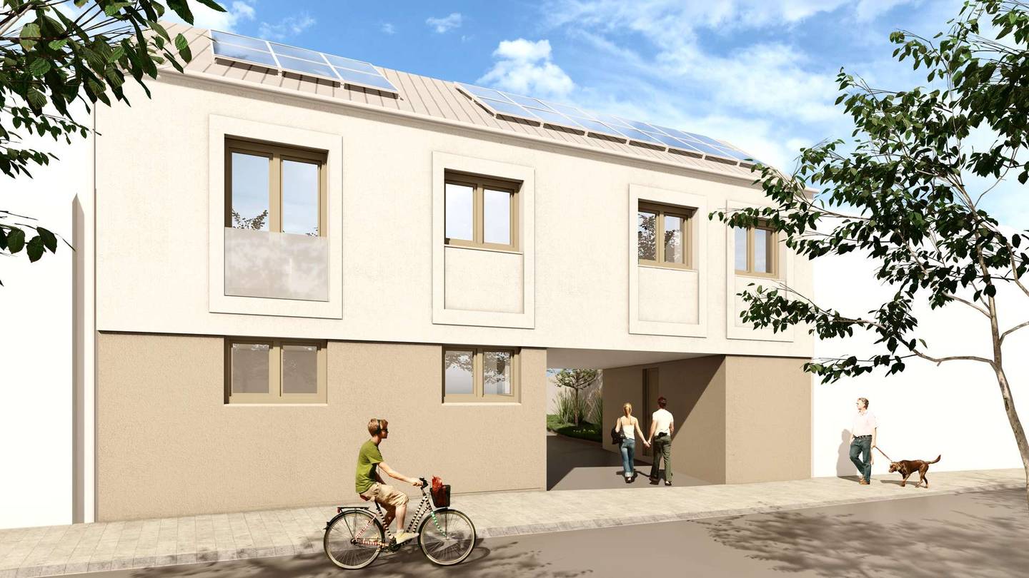Wohnung Erstbezug mit Freiplatz und Balkon
