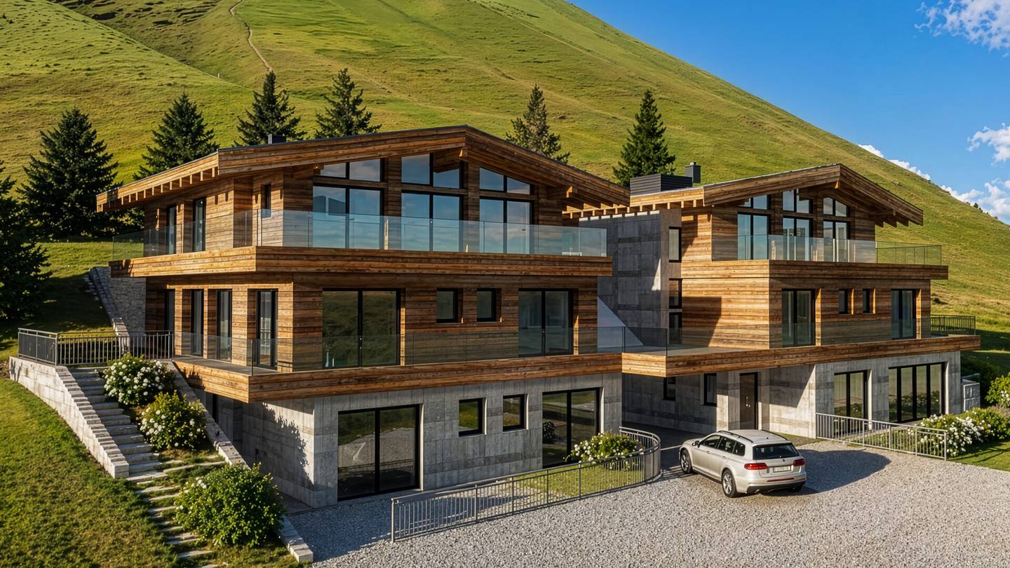 Grundstück für 2 Luxusvillen in Ellmau