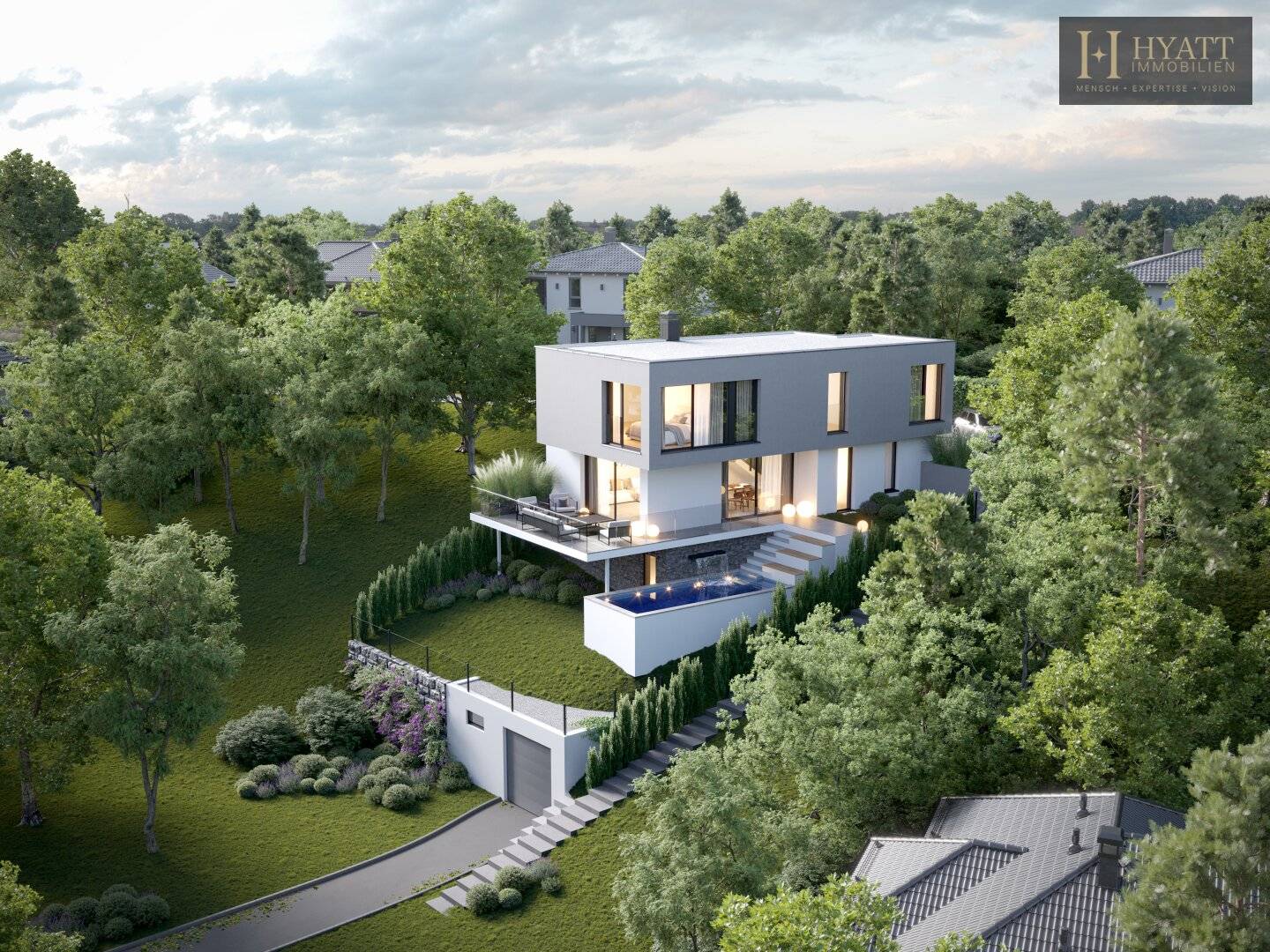 Luxusvilla in Bestlage | 50 min. von Wien