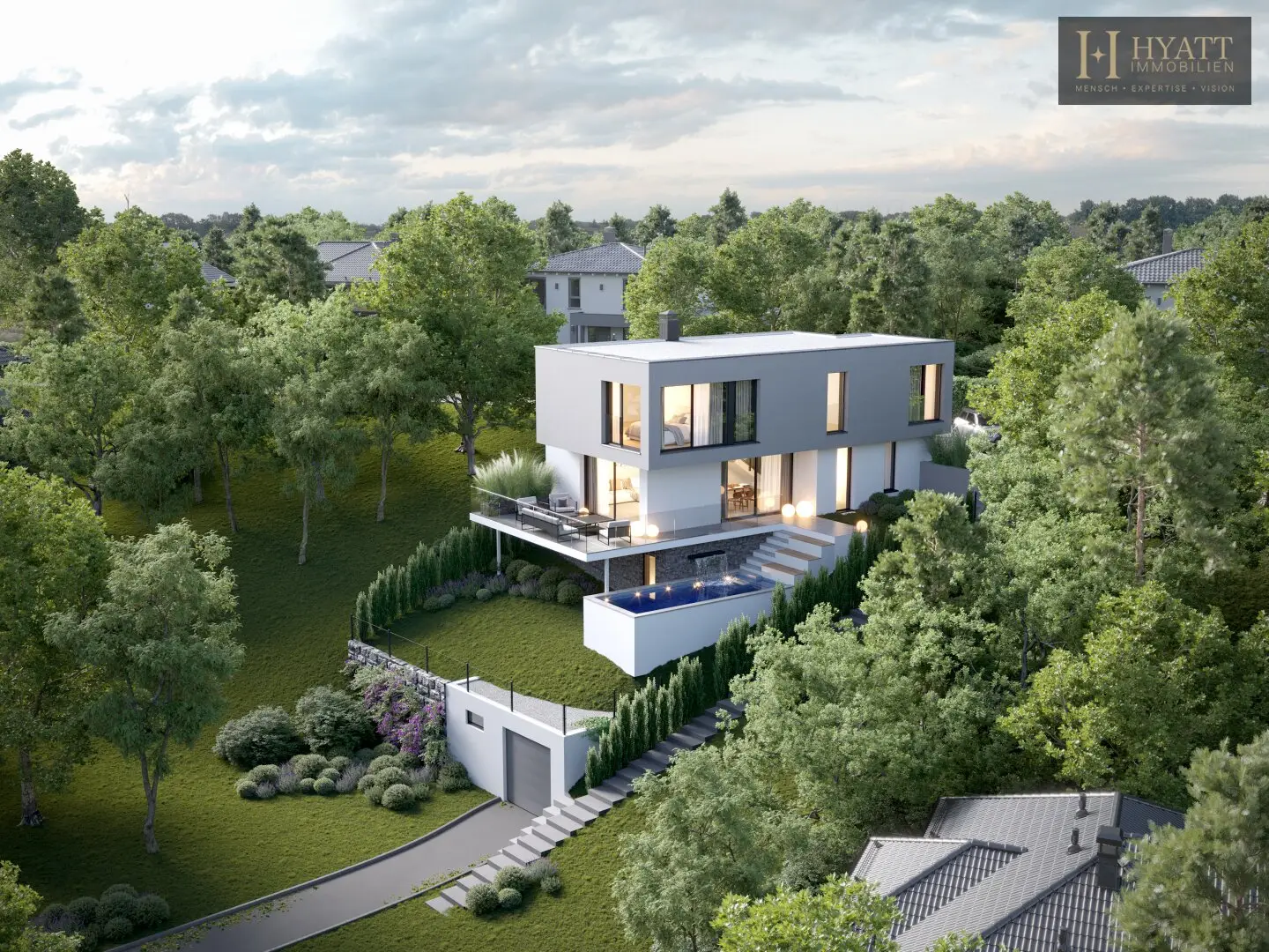 Building plot with villa in Bad Sauerbrunn