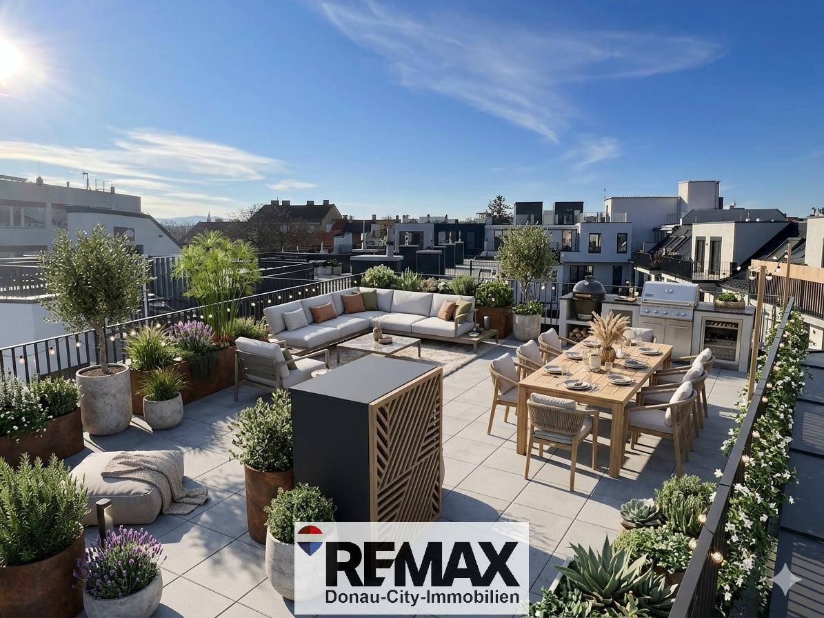 Apartment with rooftop terrace near Inzersdorf