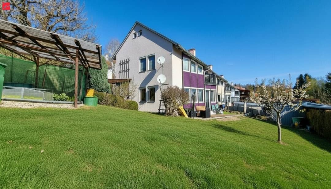 Garden apartment with 269m² garden in Gutenberg