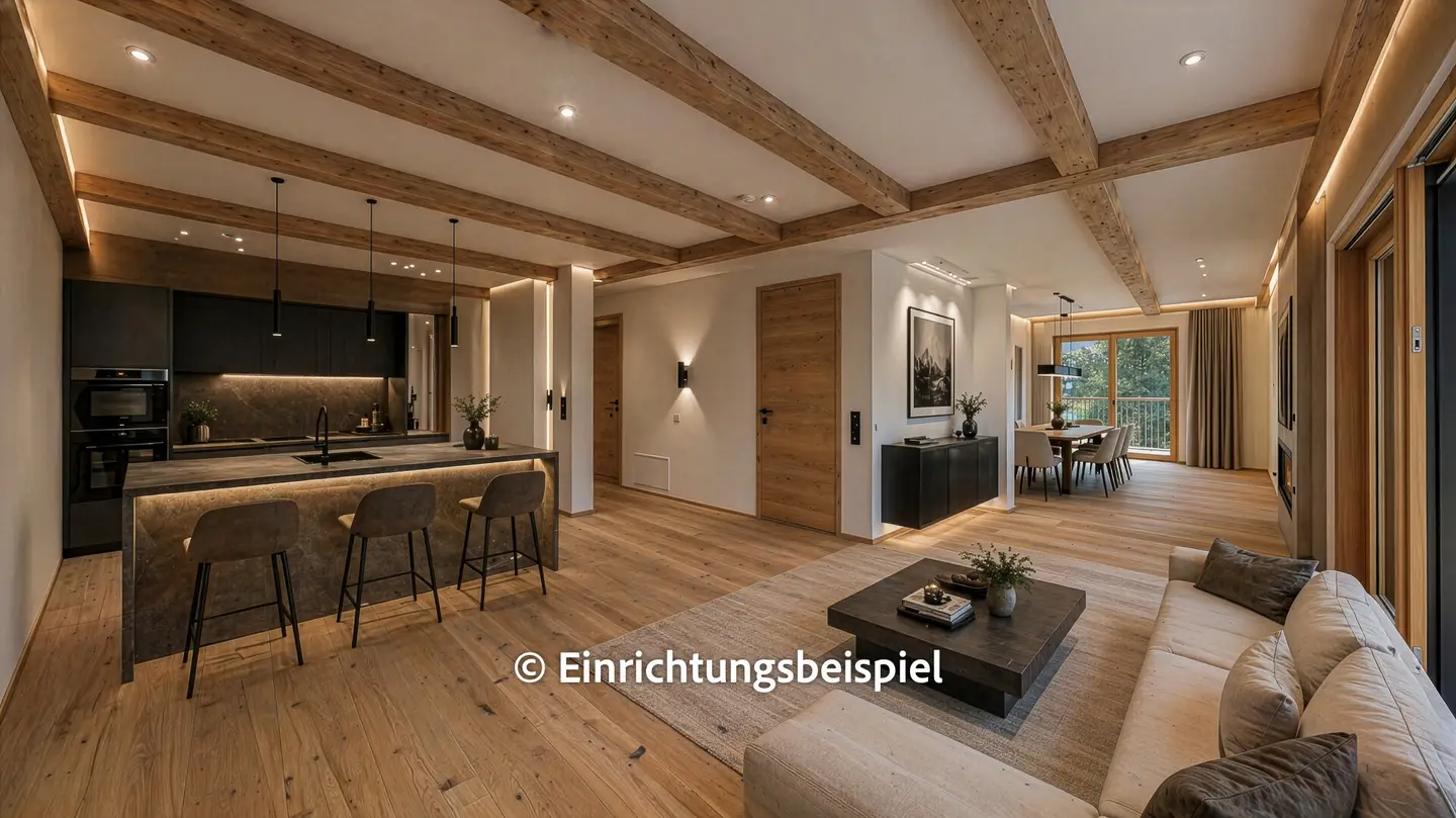 Maisonettewohnung Luxusduplex am Gaisberg Balkon