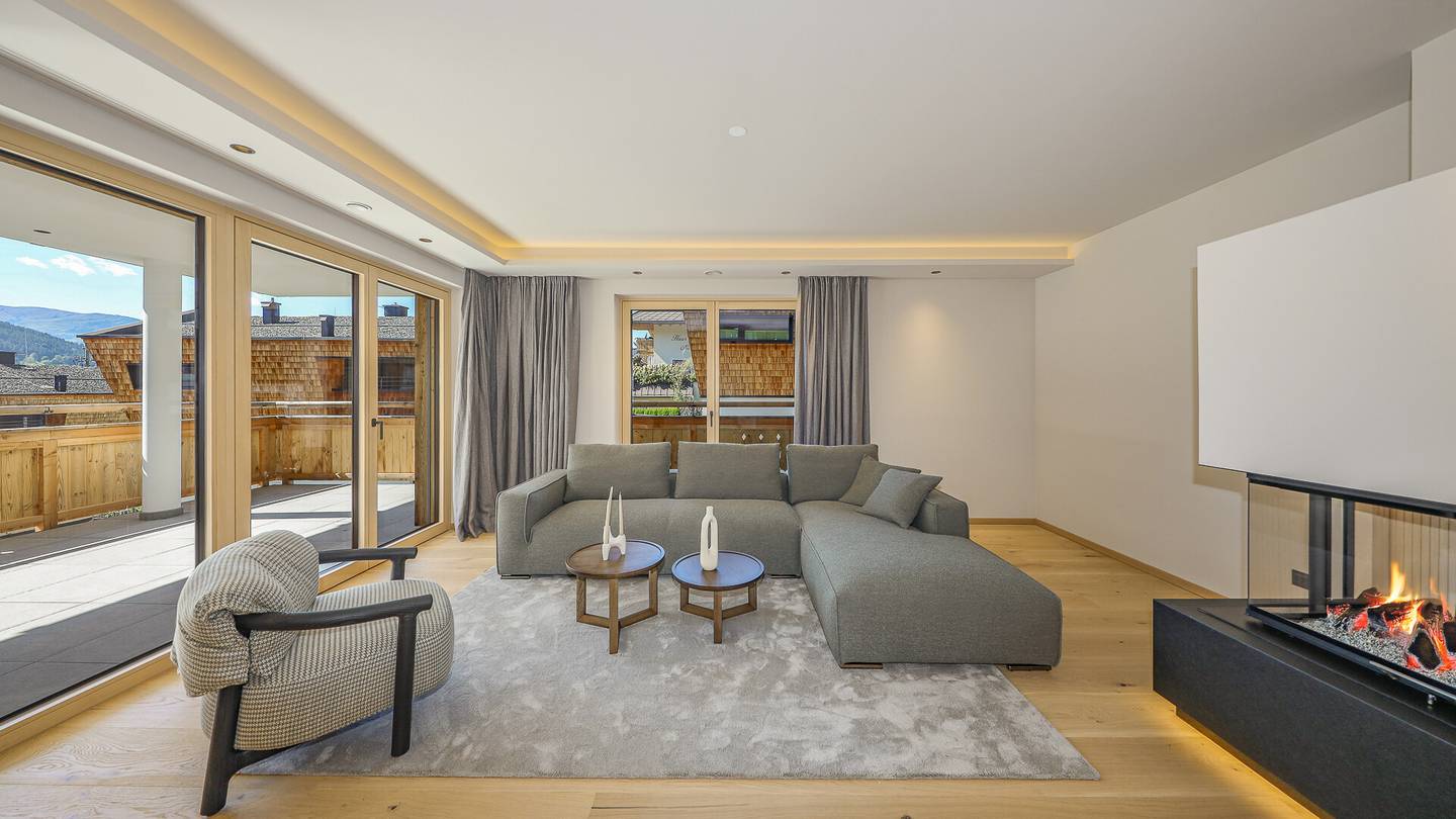 Wohnung mit Ski in Ski out Panoramablick