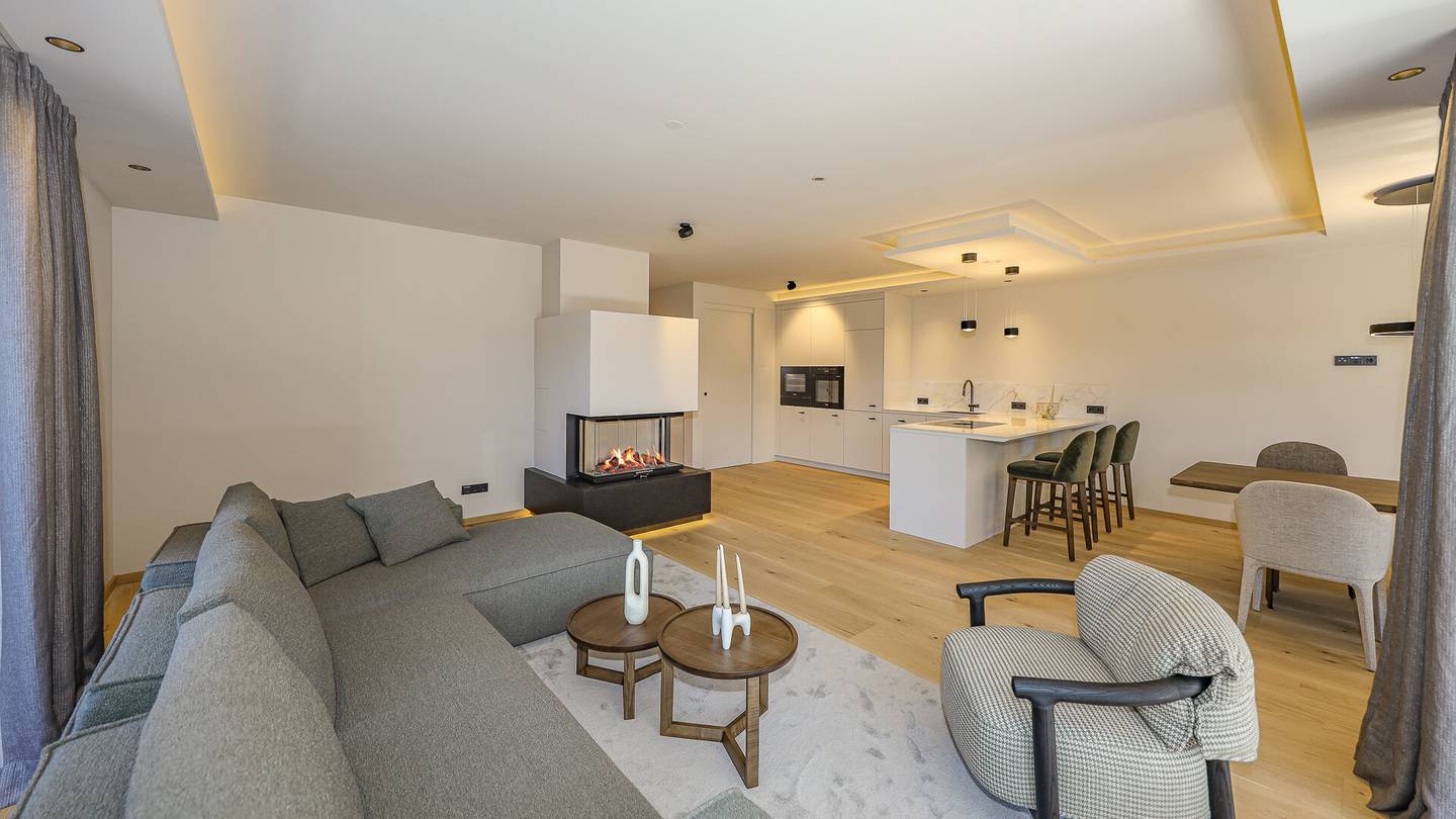 Wohnung mit Ski in Ski out Panoramablick