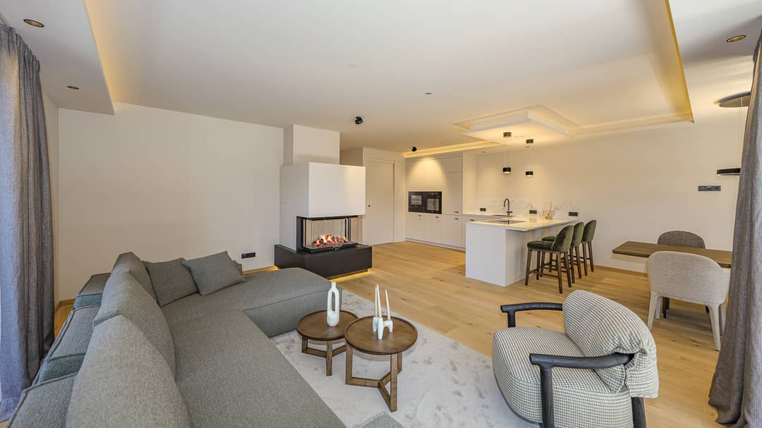 Apartment with ski in ski out and panoramic view