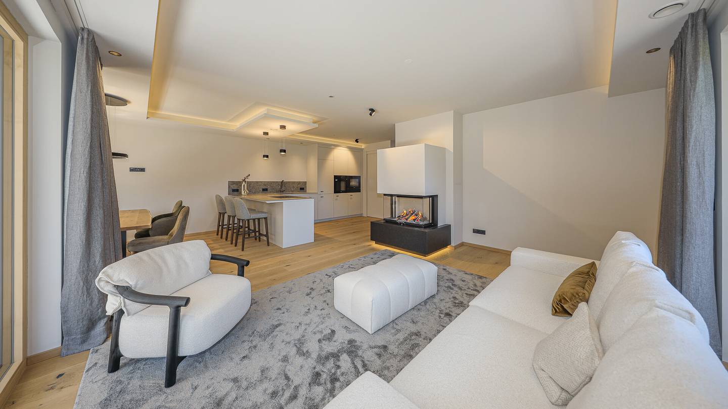 Neubauwohnung Panoramablick auf zwei Skigebiete