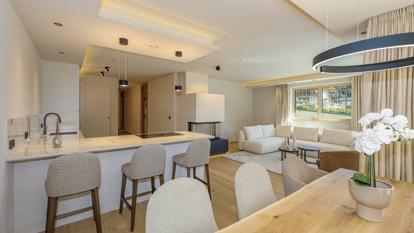 Erdgeschosswohnung Ski in Ski out Wellnessbereich