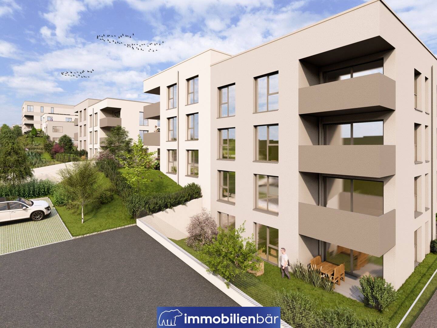 Wohnung Neubau Erstbezug Garten Terrasse