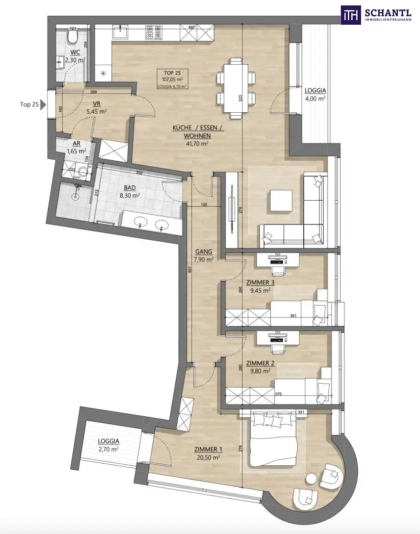 4-Room Newbuild Apartment Vienna Margareten