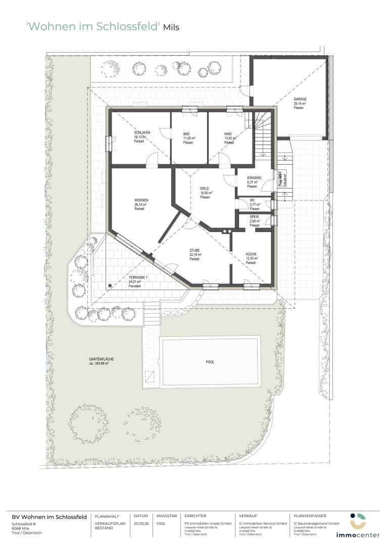 Single-family home in Mils, 133m²
