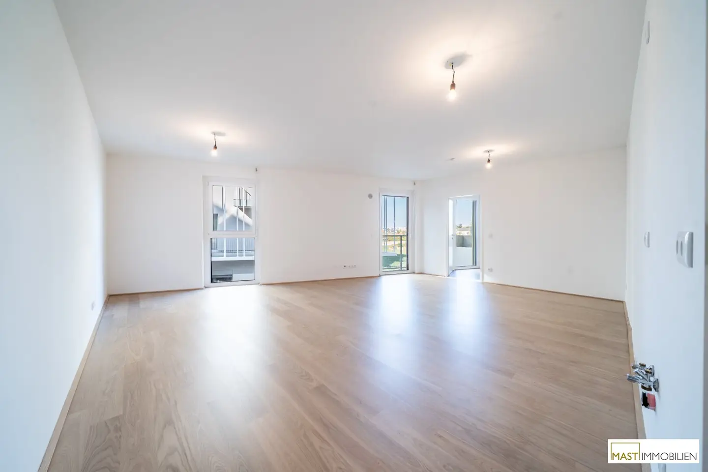Wohnung Neubau Erstbezug Zugang zur Alten Donau