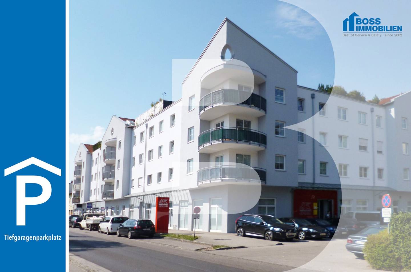 Tiefgaragenparkplatz Traun Zentrum