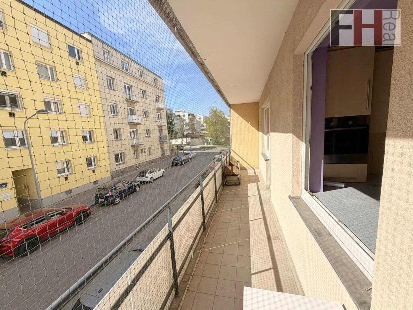 Wohnung mit Loggia und Parkplatz nahe Donauinsel
