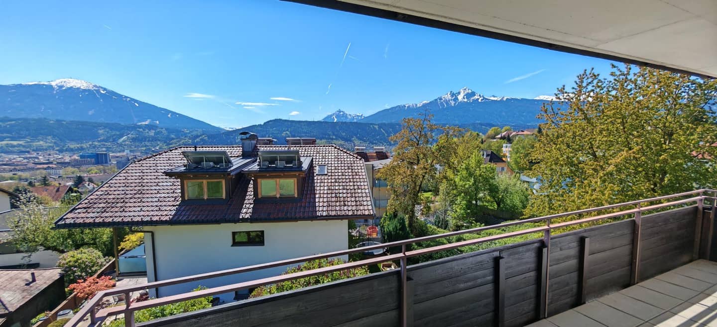 Wohnung Innsbruck ruhige Aussicht 3 Zimmer