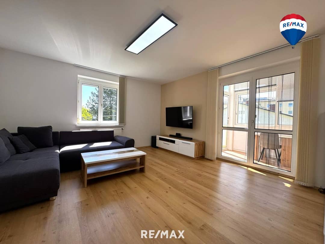 Renovierte Wohnung in ruhiger Lage in Aschach an der Donau - mit Balkon & Loggia