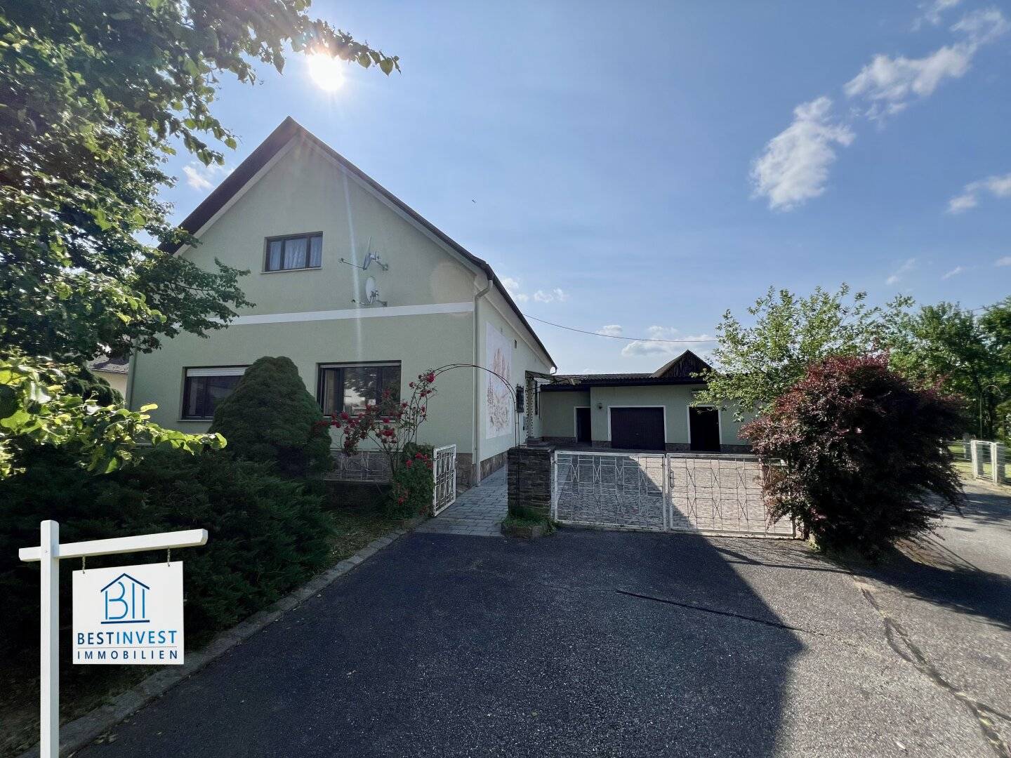 Landhaus in Mogersdorf mit Garten
