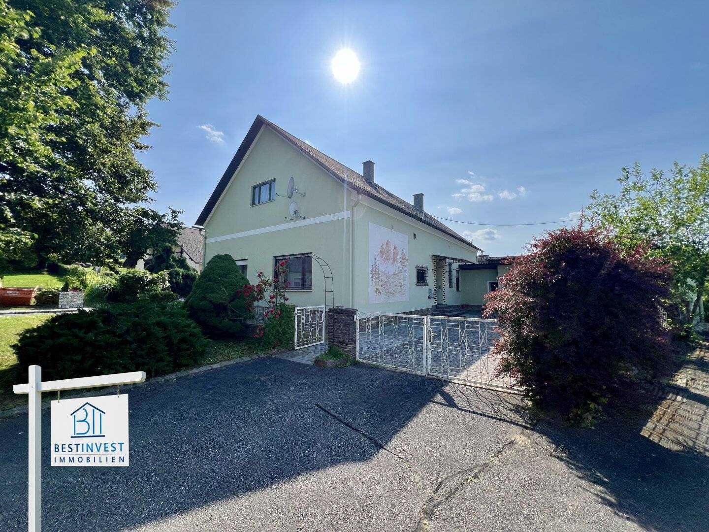 Landhaus in Mogersdorf mit Garten