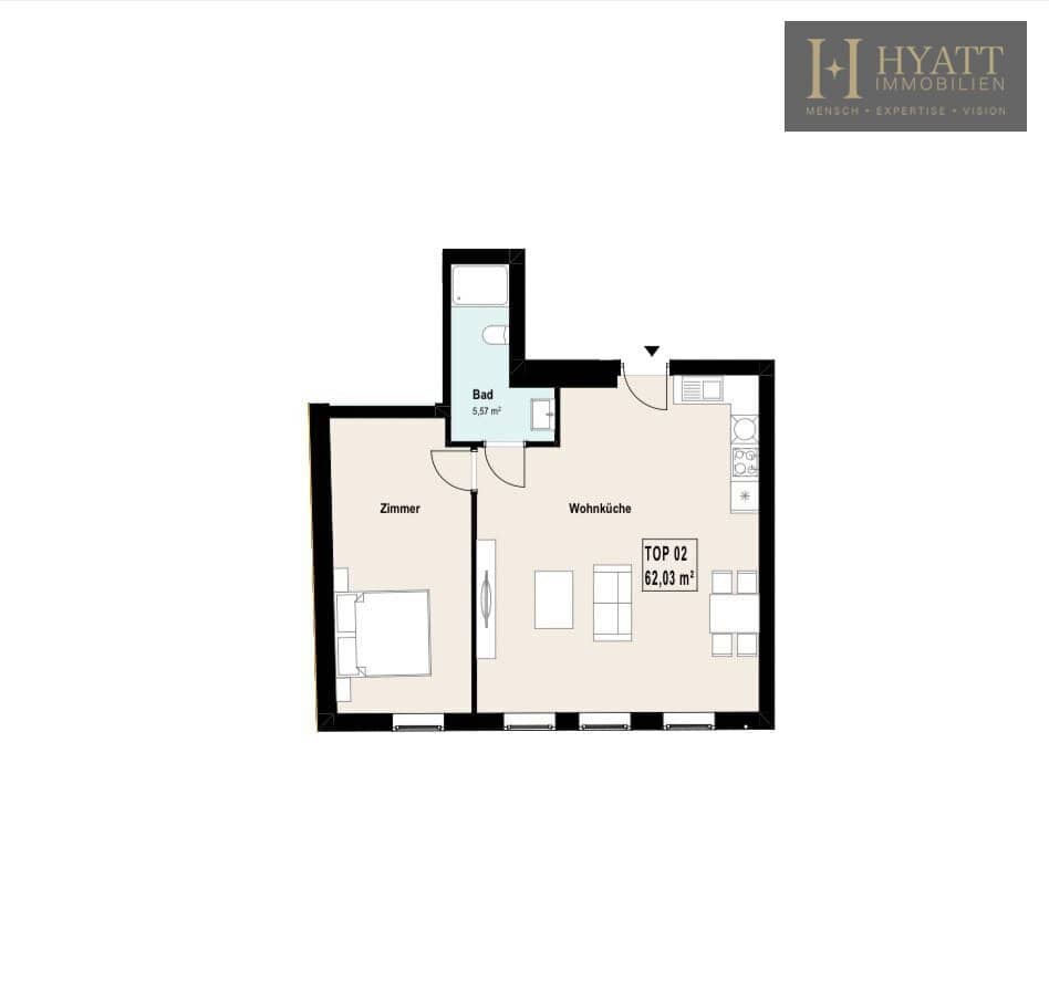 Apartment with underfloor heating and photovoltaic