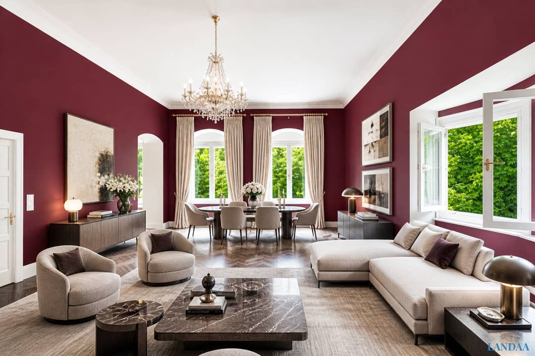 Wohnung im Palais Kranz hohe Decken Terrasse