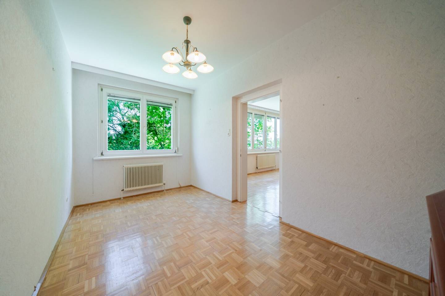 Wohnung Hochparterre mit Keller