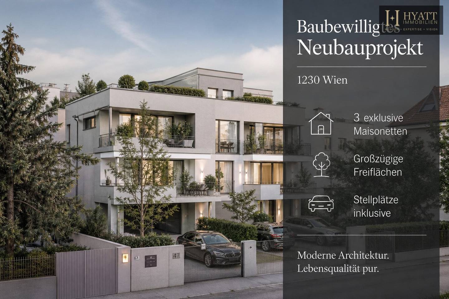 New Build Project Liesing 389m²
