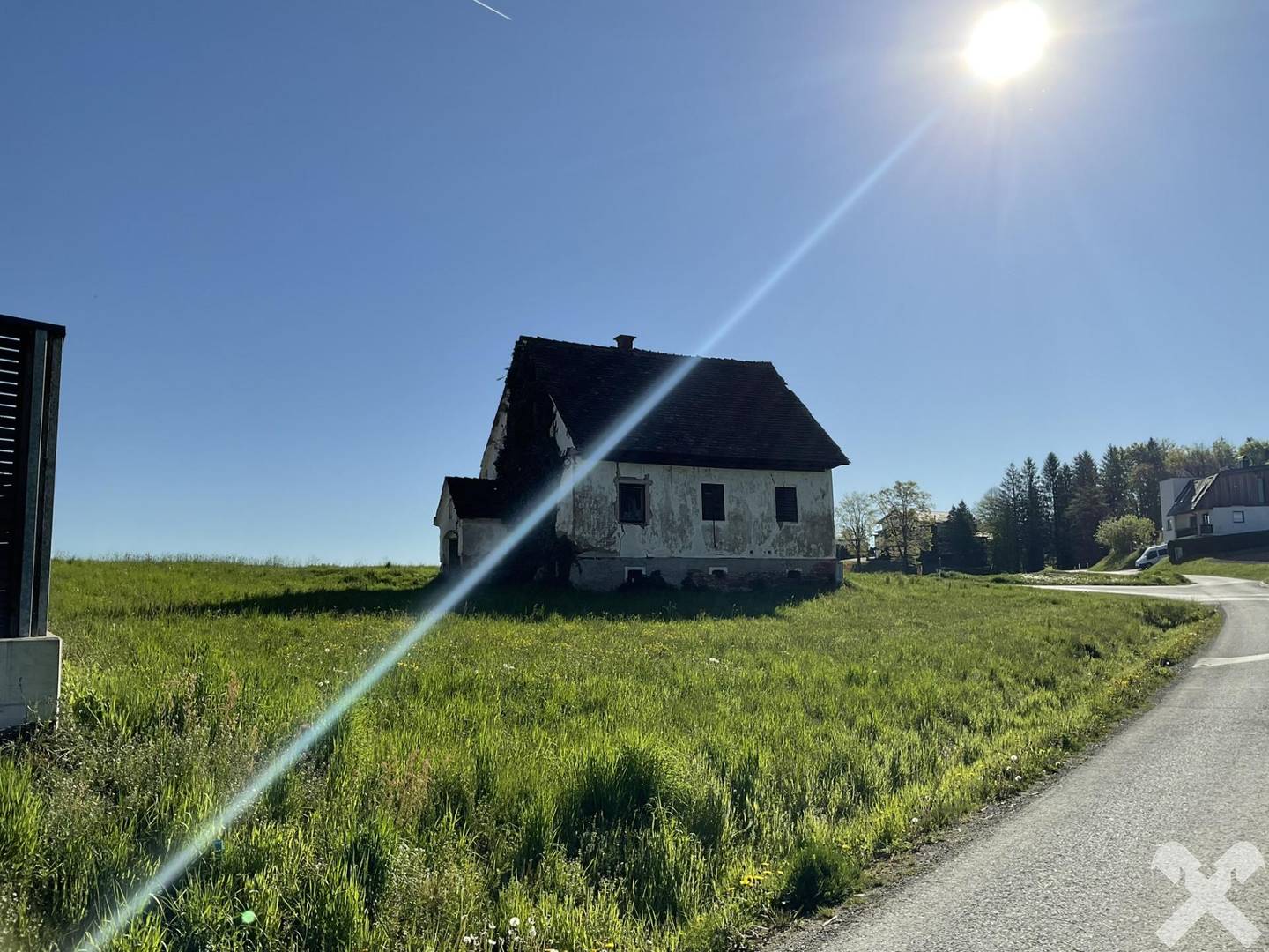 1086 m² Bauland Haselbach mit Gewölbe