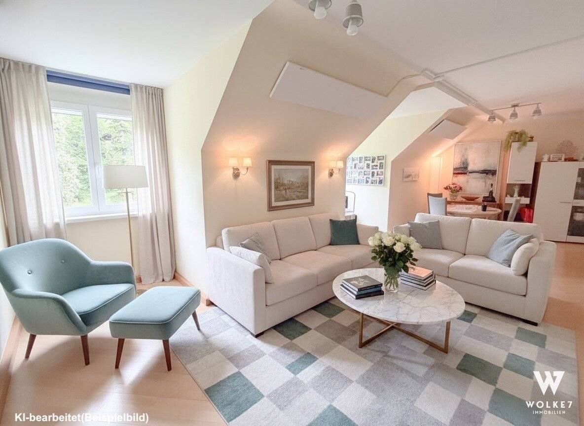 Attic apartment in a quiet setting near Pötzleinsdorfer Schlosspark