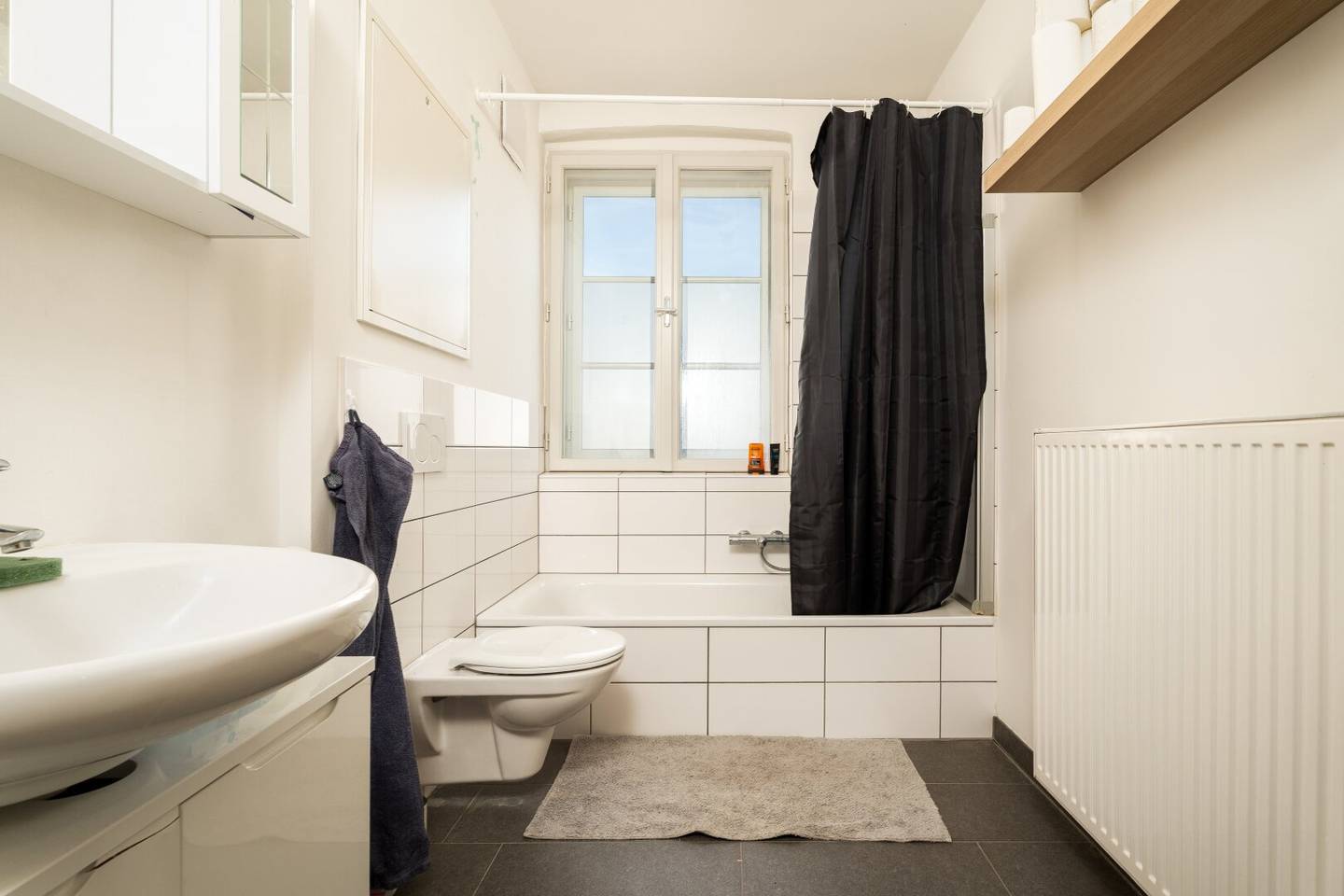 Apartment near universities with living kitchen
