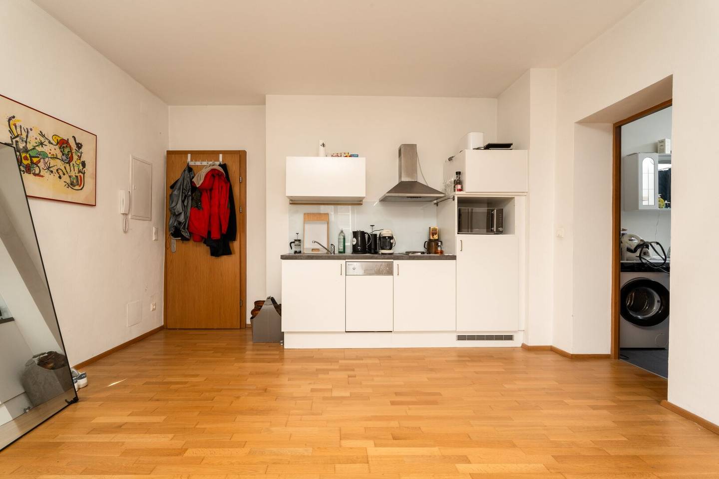 Apartment near universities with living kitchen