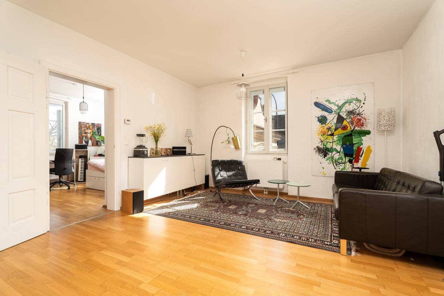 Apartment near universities with living kitchen