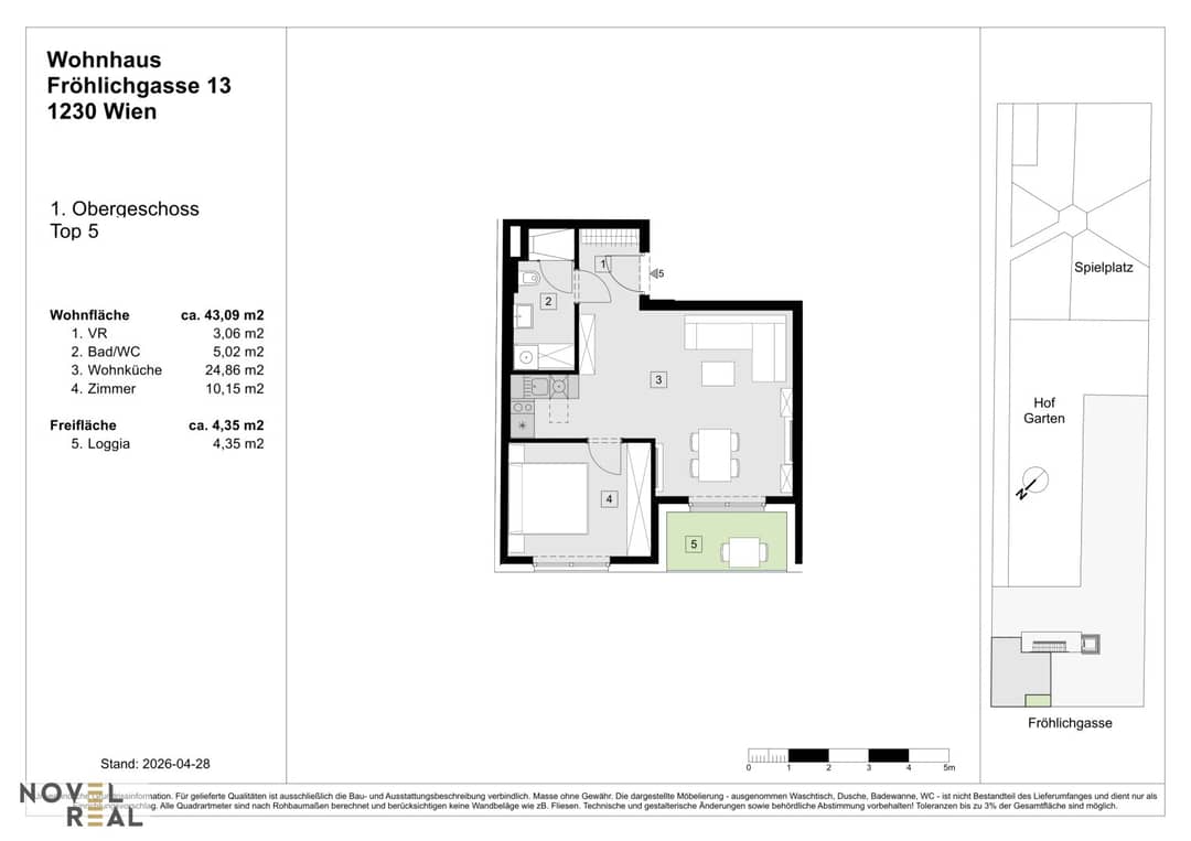 Top 5: 2-Room Apt Liesing