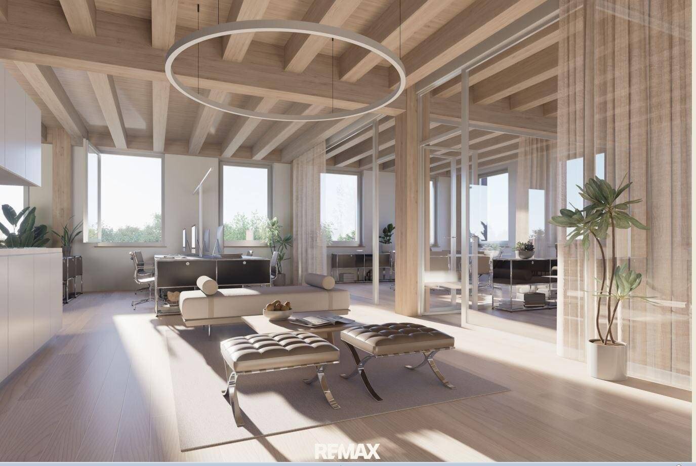 luva office - Office building in timber construction with sustainable building energy concept with units from approx. 75m² and a total of approx. 689m² is being built in Zirl