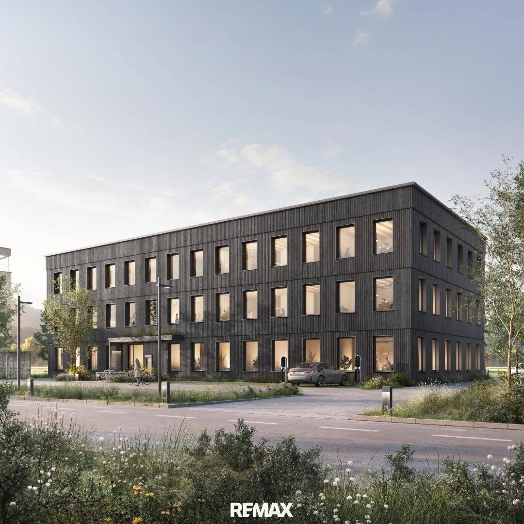 luva office - Office building in timber construction with sustainable building energy concept with units from approx. 75m² and a total of approx. 689m² is being built in Zirl