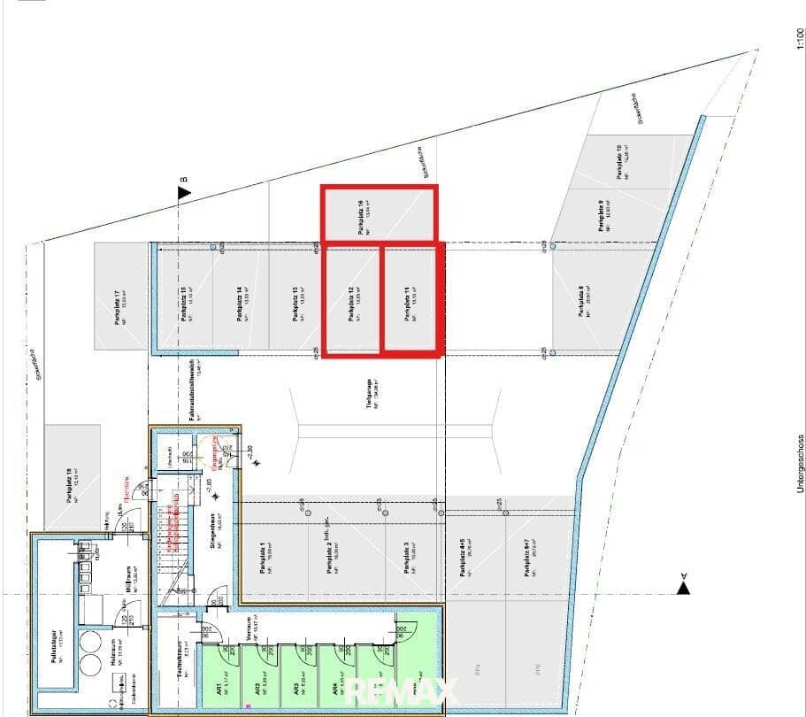 Carport-Stellplatz in Längenfeld