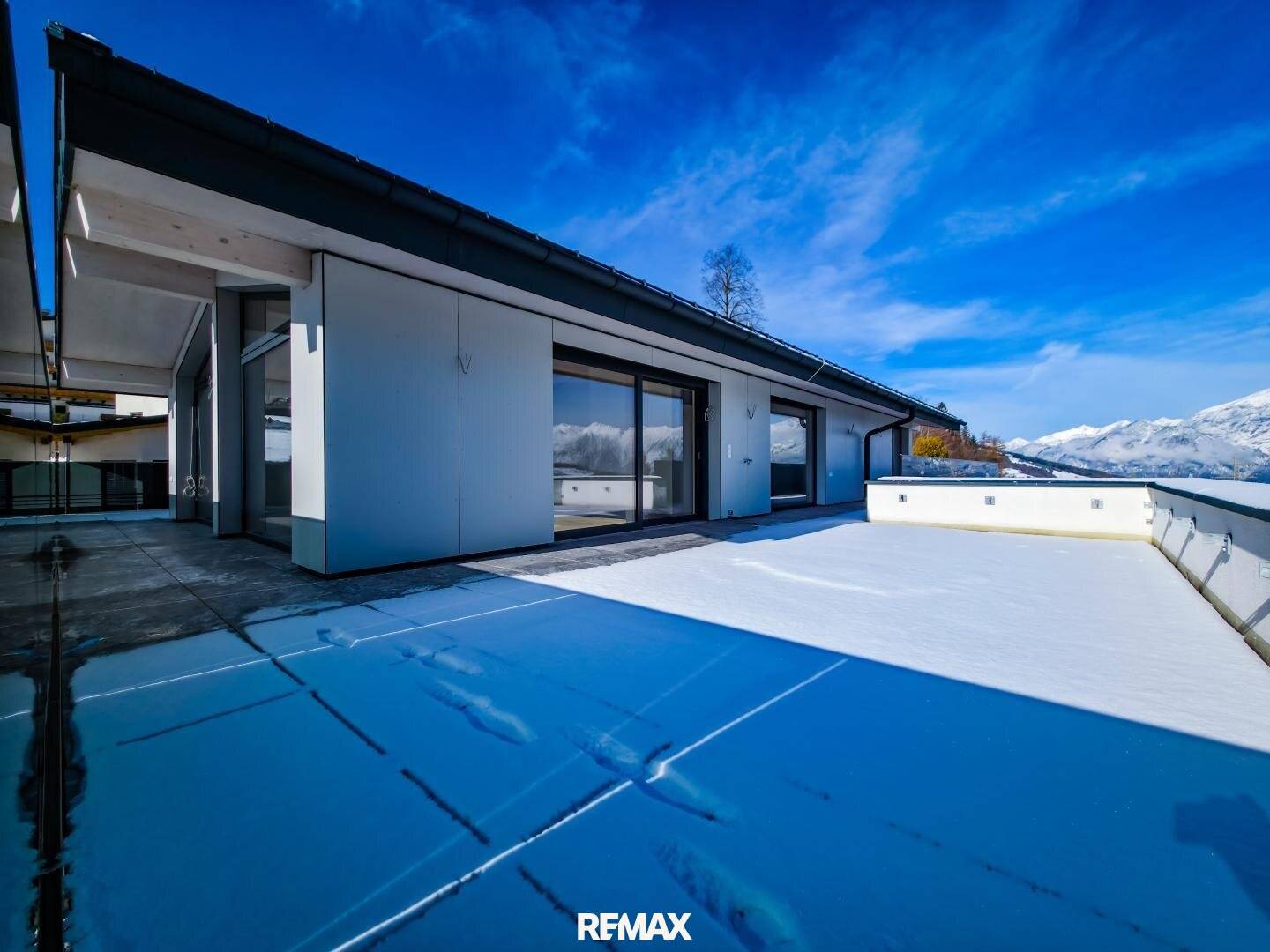 Penthouse mit 360° Bergpanorama Dachterrasse