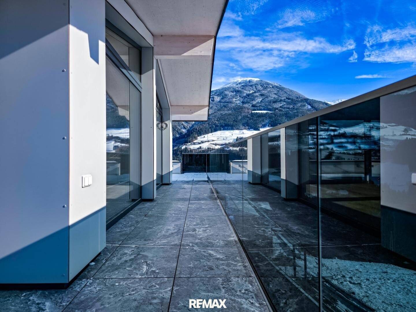 Penthouse mit 360° Bergpanorama Dachterrasse