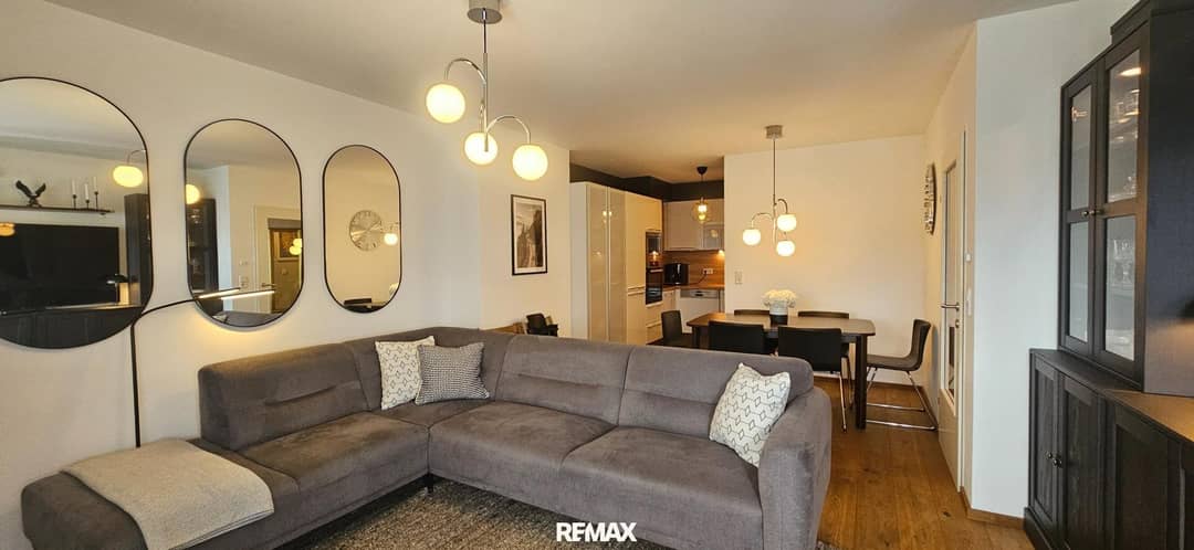 Wohnung mit Balkon und Gemeinschaftsgarten