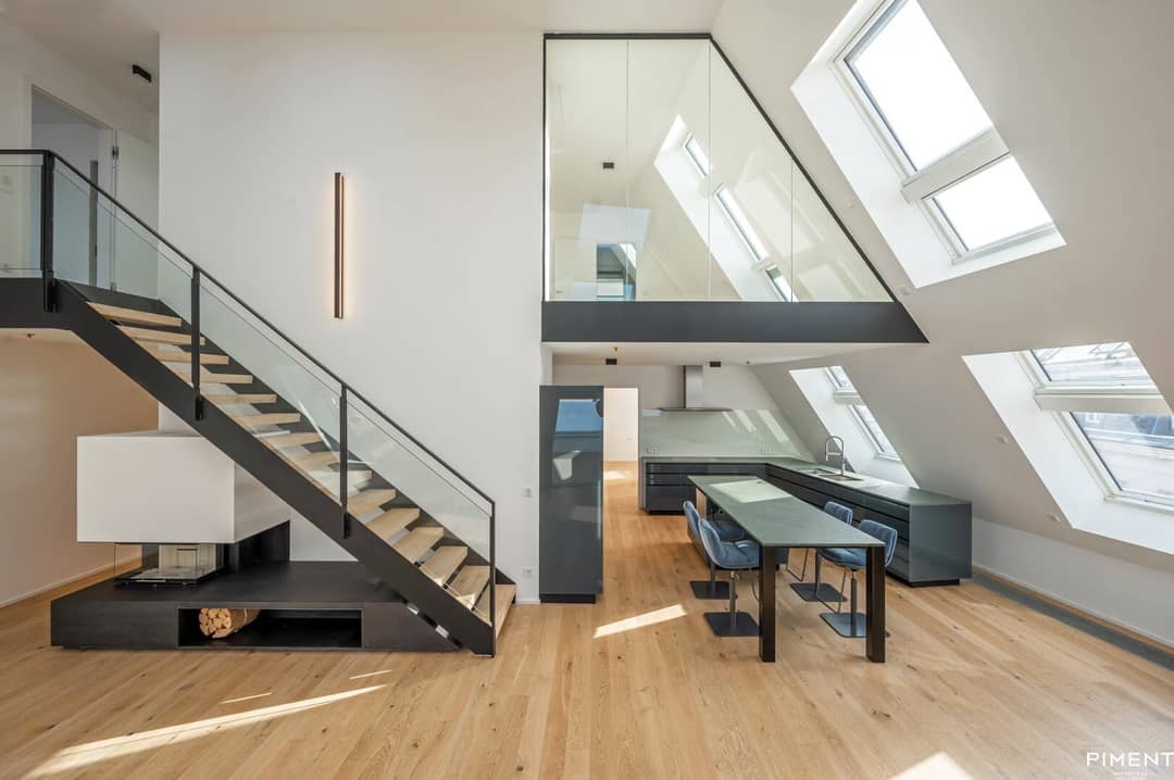 Penthouse with panoramic view and terrace