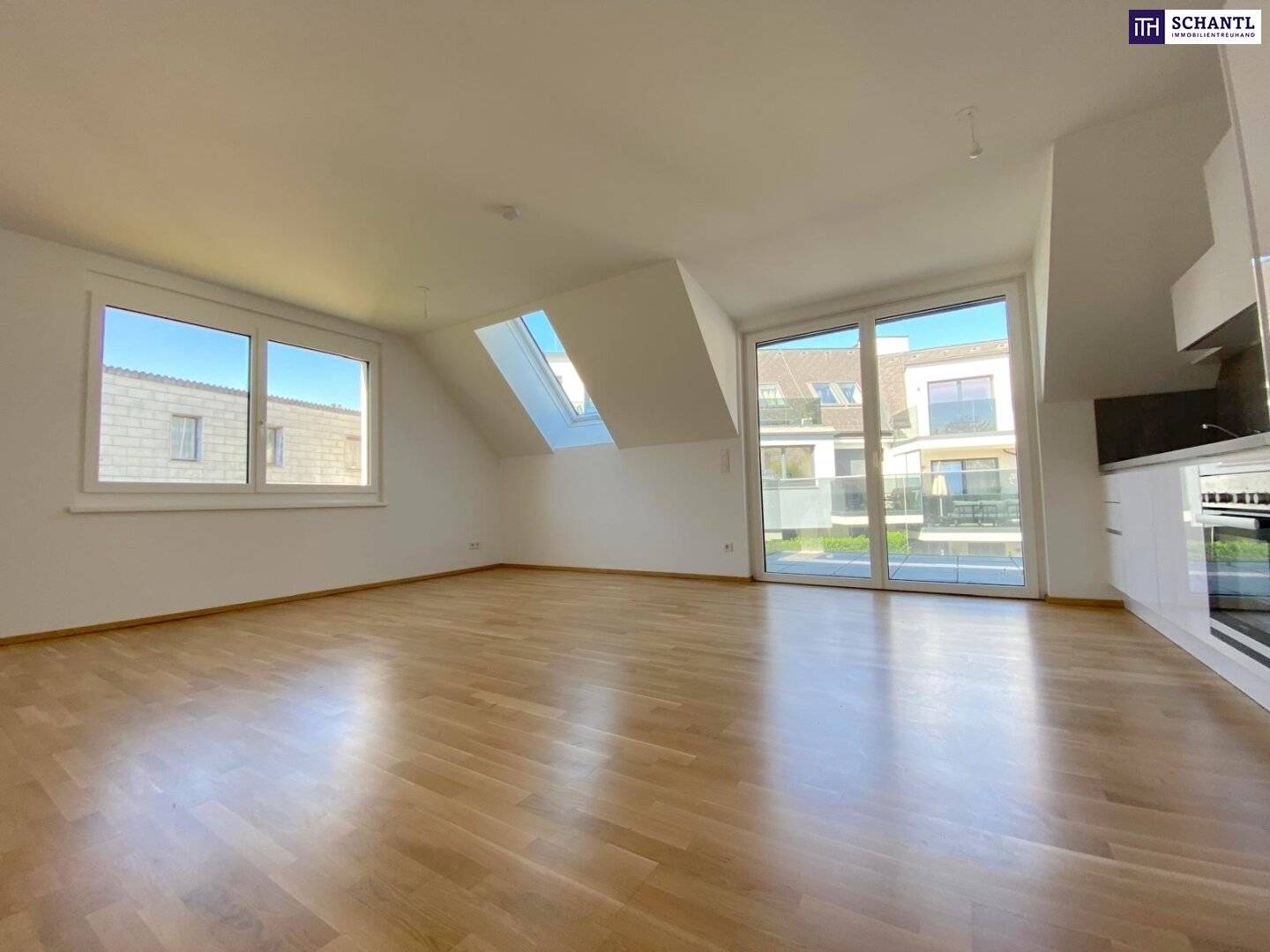Loft apartment near new with west facing balcony