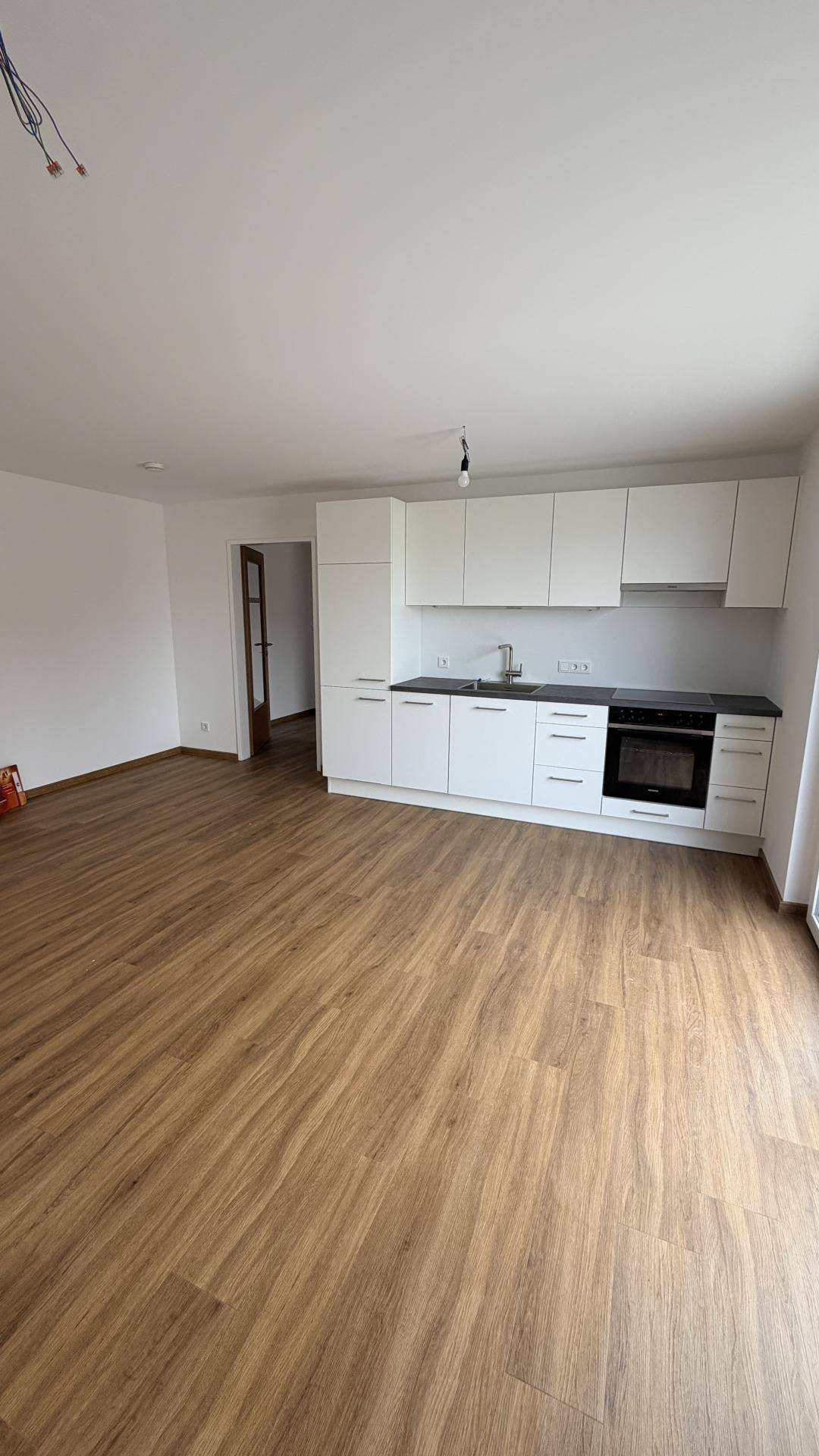 Energy efficient Wohnung with green roof
