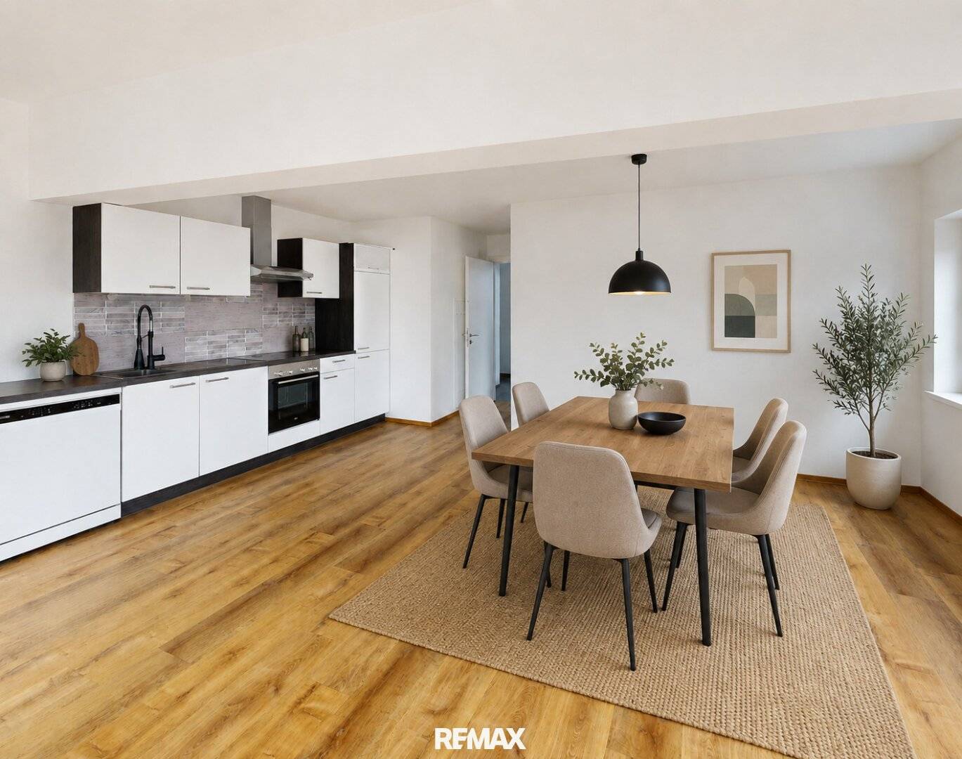 Dachgeschosswohnung Balkon Rosengartenschlucht