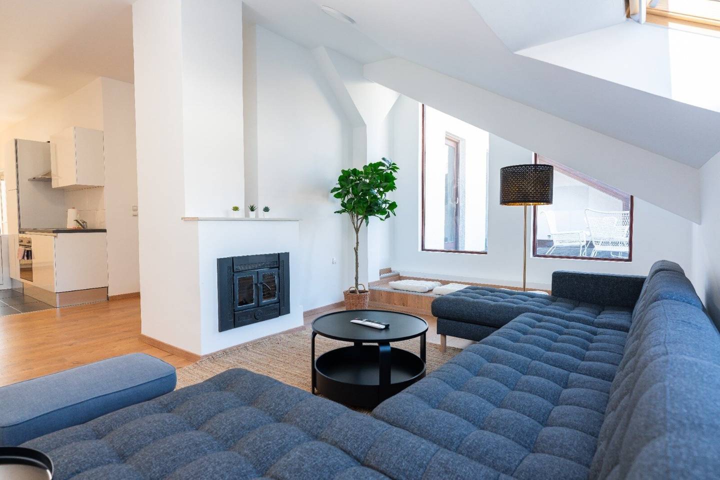 Top floor apartment with terrace near Praterstern