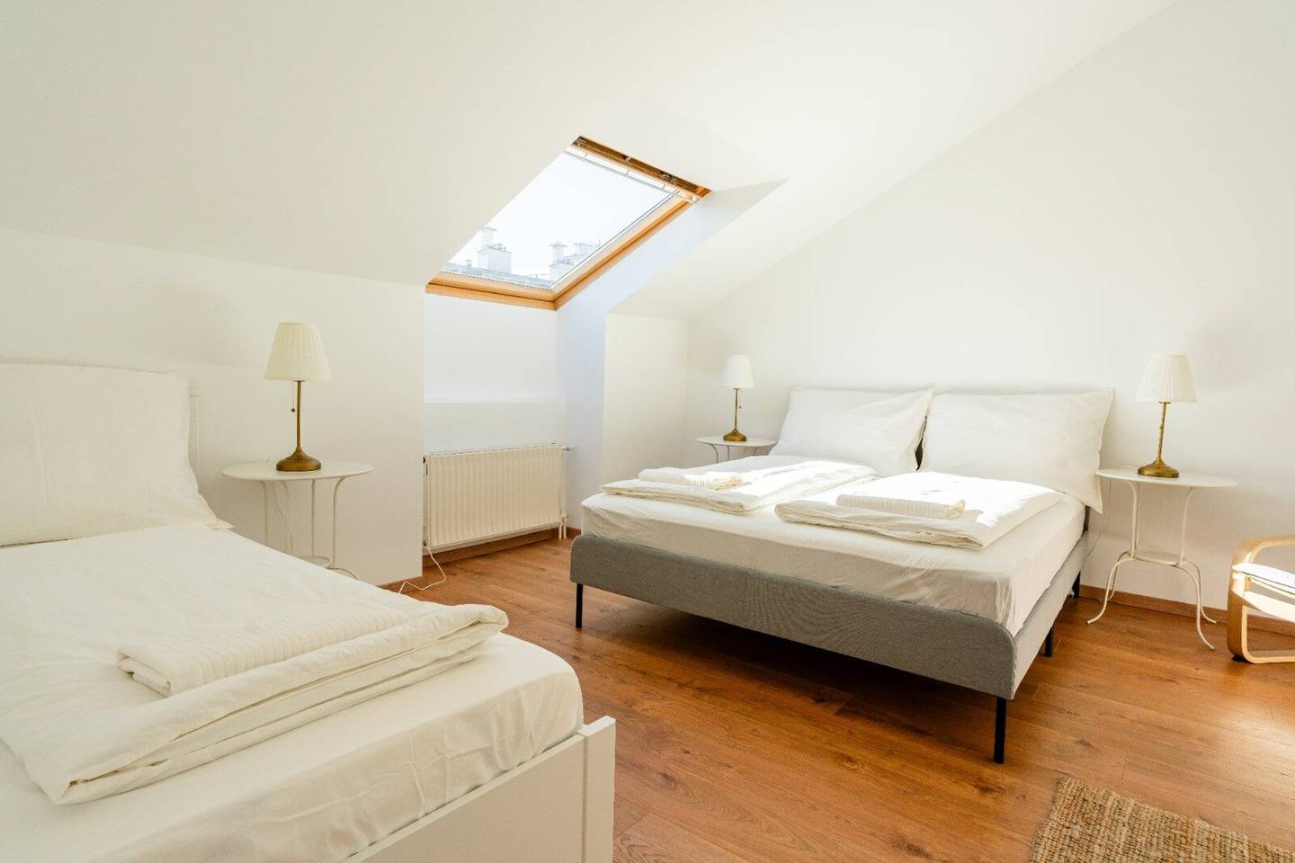 Top floor apartment with terrace near Praterstern