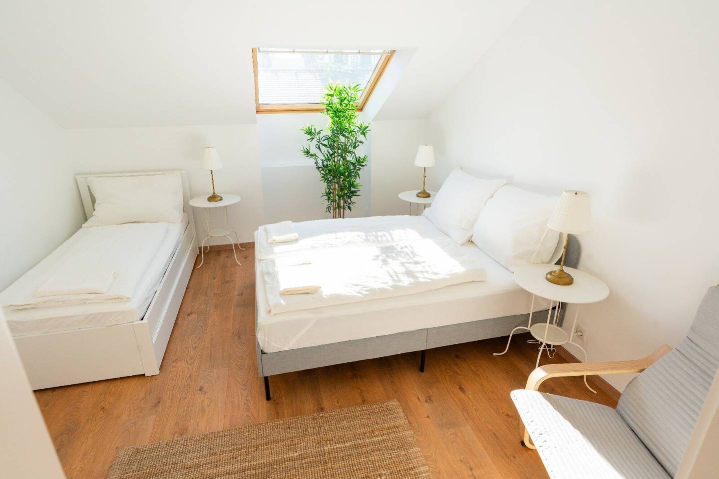 Top floor apartment with terrace near Praterstern