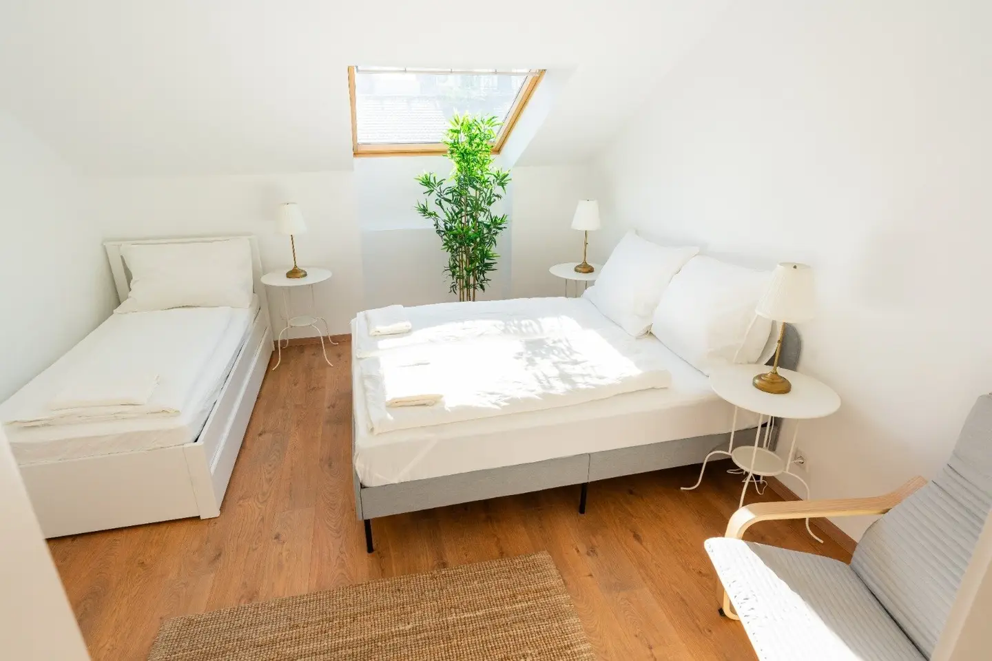 Top floor apartment with terrace near Praterstern