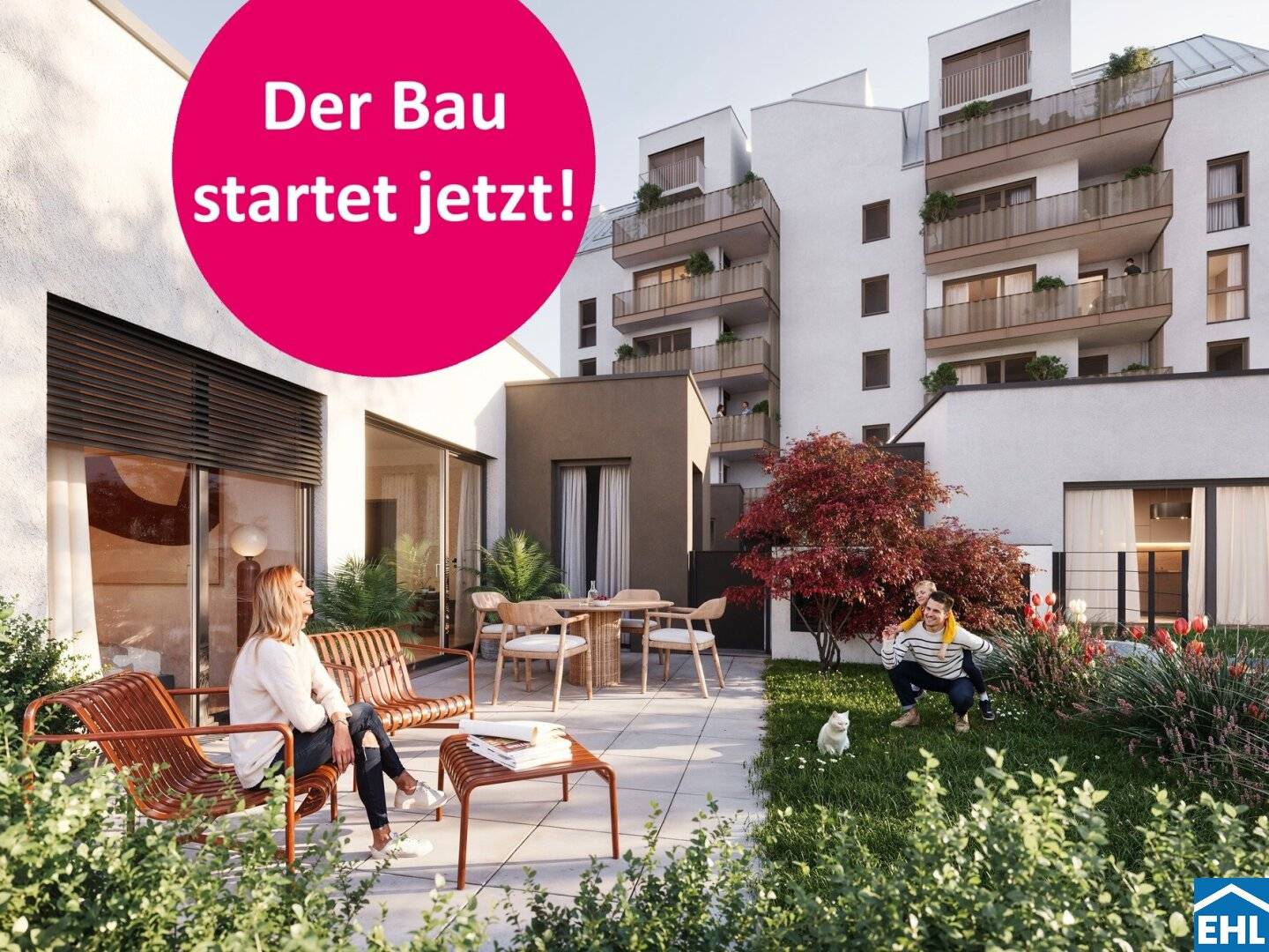 Bright New-Build Apartment with Balcony and Parquet in Donaustadt