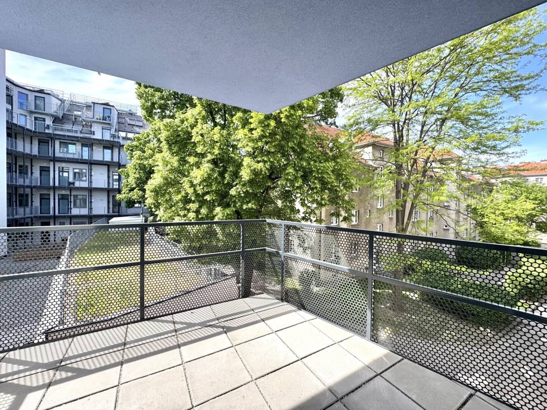 Wohnung Blick in grünen Innenhof Ruhelage