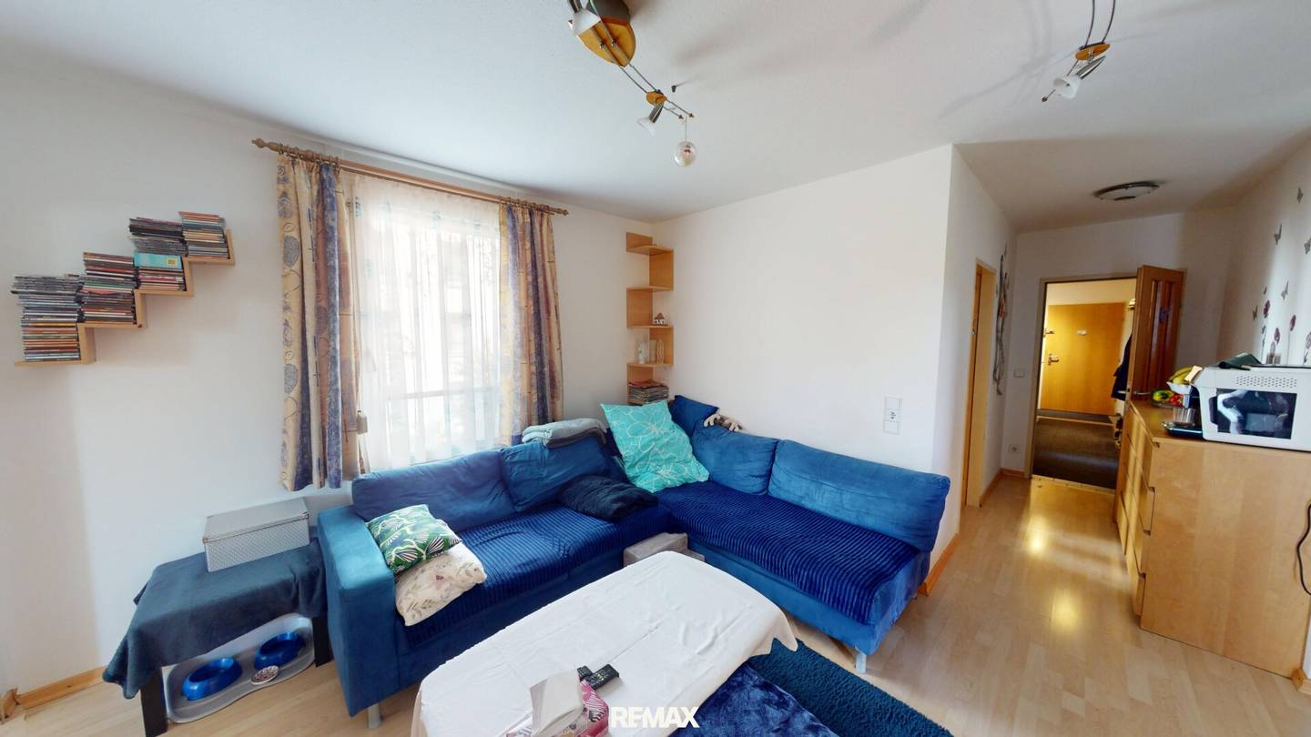 Wohnung mit Loggia und Grünblick im Liftstock